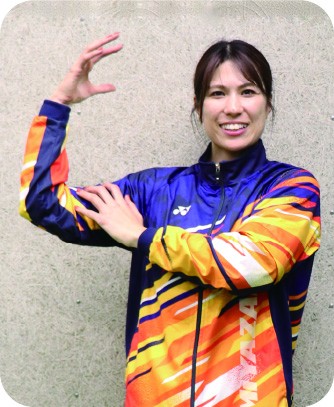 清山ちさと選手