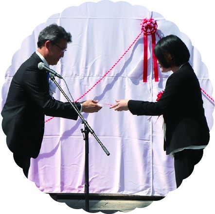 公式ポスターデザイン表彰の様子