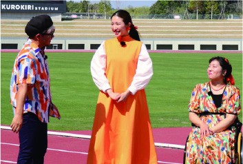 番組、１００万人ひなたのチカラ第１話の様子