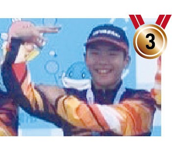 4×100mリレー3位