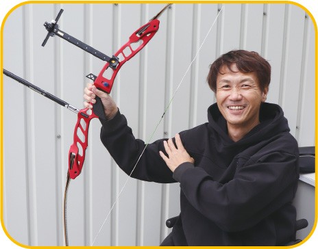 アーチェリー　平田さん