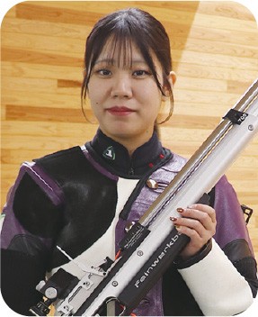 ライフル射撃、河野さん