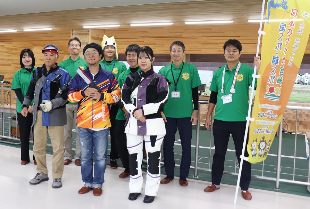 ライフル射撃、集合写真2