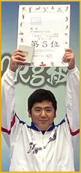 ウエイトリフティング永前選手