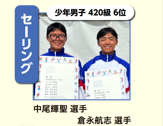 セーリング少年男子