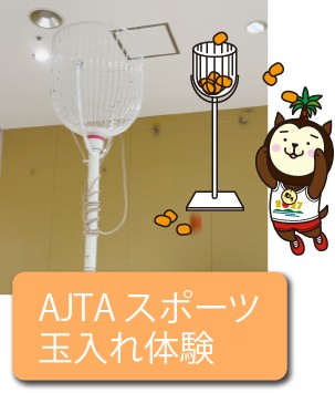 延岡会場AJTAスポーツ玉入れ体験